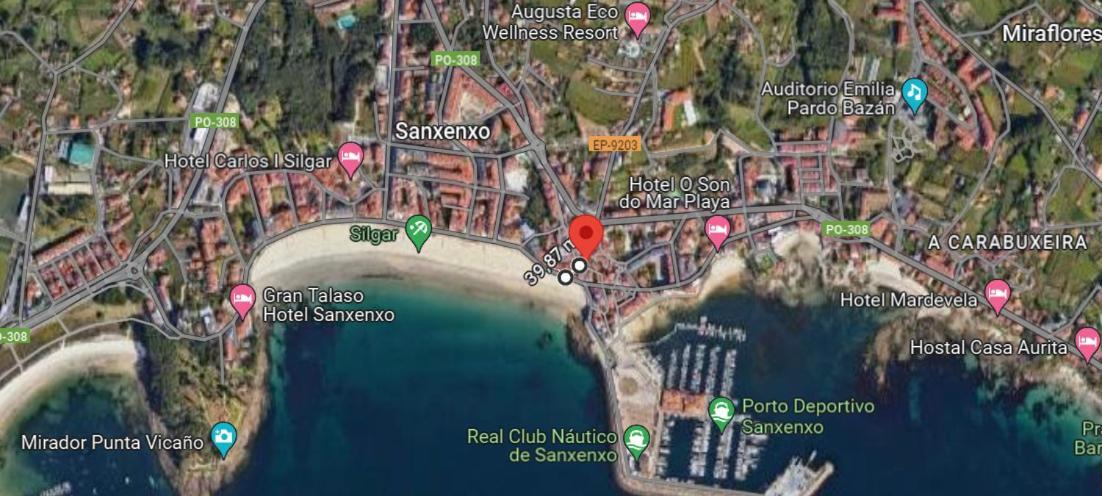 Desconectaengalicia Carlos Casas Playa Silgar Sanxenxo Buitenkant foto